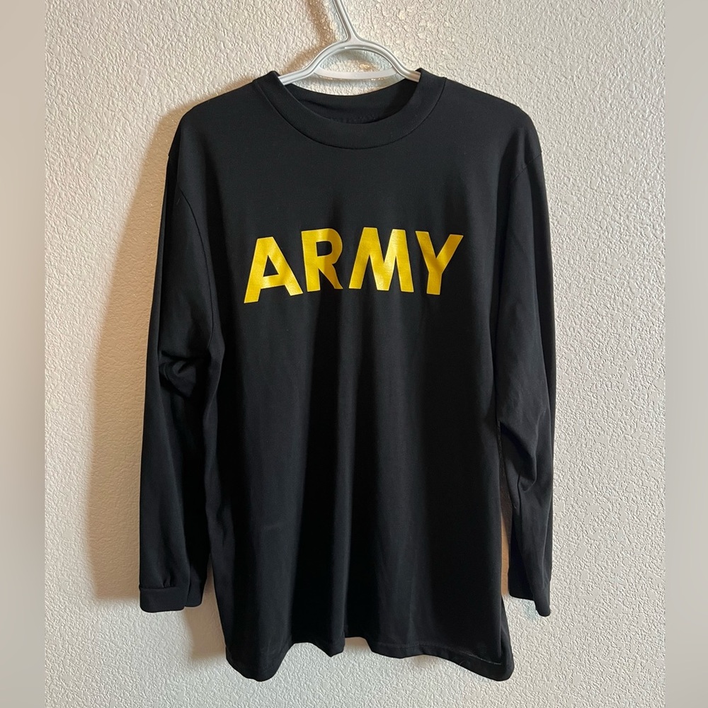 US Army PT Long-sleeve Top